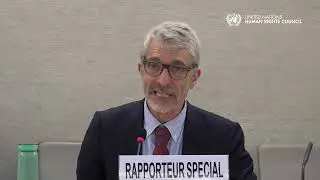 Expert on LGBT Human Rights Presents His First Report to the UN Human Rights Council | HRC56