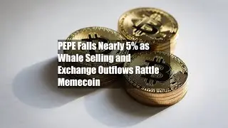PEPE Falls Nearly 5% as Whale Selling and Exchange Outflows Rattle Memecoin