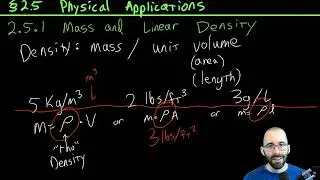 2 5 1 Mass and Linear Density