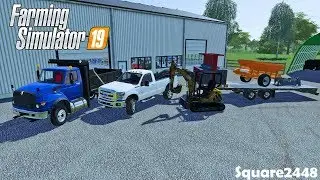 New Dump Truck & Mini Excavator | Upgrades | Landscaping | Farming Simulator 19