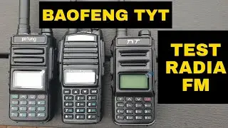 Test Radia FM w radiu BAOFENG i TYT