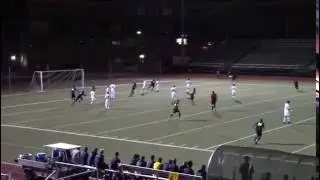 College Soccer Goal - Jean-Gilles OverTime Winner for UMBC