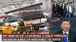 F-16V in underground complex | #Taiwan stares down #China !