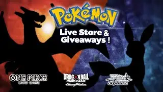 🔴  SATURDAY NIGHT LIVE POKEMON SHOP! MEGA DREAM - MYSTERY PACKS - DUCKIES - BINGO
