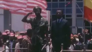 Liberian President Samuel K. Doe Visits Addis Ababa (Ethiopia) August 28, 1980