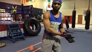 Improve Your Boxing Footwork   Quick Feet Drill