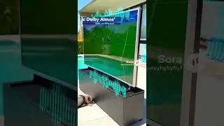 Уличный телевизор SYLVOX 65 дюймов, Full Sun, 4K UHD, яркость 2000 нит, Google Television, защита...