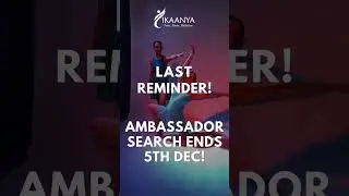 Last Reminder Hunt wraps up on December 5th! #ikaanya #leotard #gymnast #ballet #latestnews #last