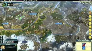Let's Play Civilization 5 - Part 71: Helping Copenhagen