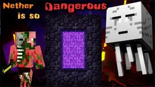 Nether exploration gone wrong | Minecraft Survival | Ag gamer boi | #8