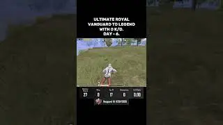 Ultimate Royal rank push without gun. #bgmi #pubgmobile