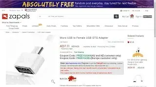 Халява! Бесплатный OTG-адаптер от Zapals, бесплатный стимовский ключ к Цивилизации 3 и др.