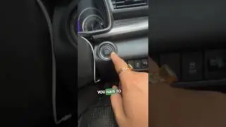 How use Push Button Start to Start a Car #automotive #car #tips #youtubeshort #carcare #trending