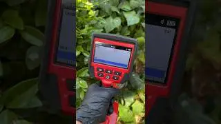 Locating drain with Milwaukee camera and locator #drain #diy #plumbing #shortsvideo #tool #