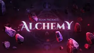 Alchemy Twitch Overlay and Alerts Stream Package for OBS