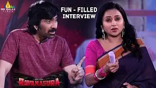 Ravanasura | Ravi Teja Fun-Filled Interview With Suma | Sudheer Varma @SriBalajiMovies
