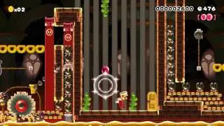 Puck's Chamber of Doom ~ from Matt ~ SUPER MARIO MAKER Gameplay RAW