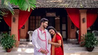 Arkodyuti X Purbita | A Picturesque prewedding in Rajbari Bawali and Kolkata