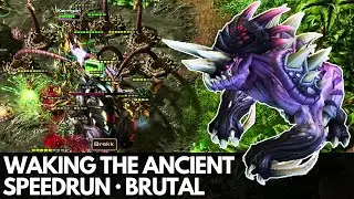 StarCraft 2 HotS - Mission 7 (Waking the Ancient) - Speedrun (Brutal, all objectives)