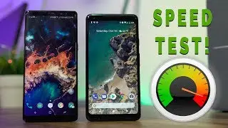Pixel 2 vs Samsung Galaxy Note 8 // UNEDITED Speed Test!