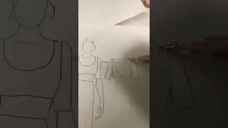 How To draw Bridal Blouse | Blouse Designs | Fashion Illustration | Sketch | Indian Wear