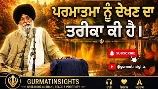 ਪਰਮਾਤਮਾ ਨੂੰ ਦੇਖਣ ਦਾ/ਮਿਲਣ ਦਾ ਤਰੀਕਾ ਕੀ ਹੈ। #katha #santmaskeensinghji #gurbani #gurmatinsights 