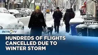 Winter Storm Disrupts Travel with Hundreds of Flights Canceled Across Northeast