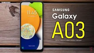 Цена Samsung Galaxy A03, официальный внешний вид, дизайн, камера, характеристики, функции