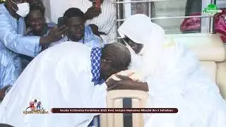 Ziar de Serigne Amsatou auprés de Serigne Mountakha Mbacke Goudi Ajuma Porokhane le 30 janvier 2025