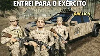 FINALMENTE! ENTREI PARA O EXÉRCITO NO ONE LION 😱 🔥 