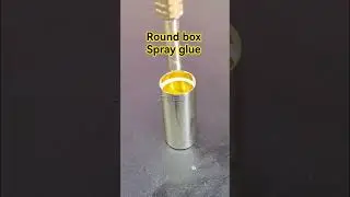 Round box Spray glue #glue  #Roundbox #Sprayglue #Factory #FactoryHot