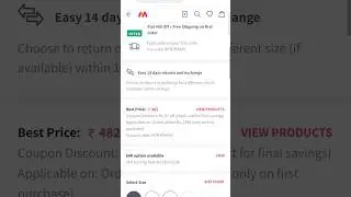 myntra emi option 😱#myntra #shorts Myntra_EMI_option @problem_key best shopping app emi option ke