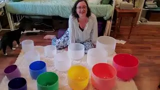 Crystal Singing Bowl comparison. Update on Amazon unboxing video.
