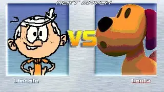 M.U.G.E.N BATTLES | Lincoln Loud vs Loula | The Loud House vs Pocoyo