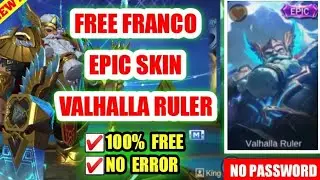 MVP PLAY!! NONSTOP GANKING FRANCO BEST BUILD TANK EPIC SKIN . (VALHALLA RULER)
