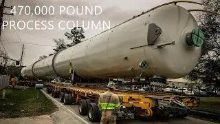 470,000 Pound Process Column Shipment | GCAW