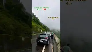 Amboli Ghat From Goa | Beautiful Ghat and waterfall #short #amboliwaterfall #ghats