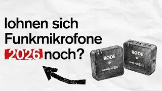 Lohnen sich Funkmikrofone 2026 noch? | Rode Wireless GO II