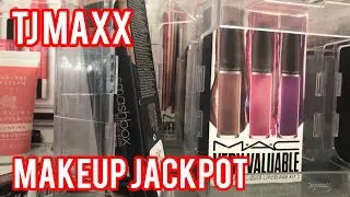 MASSIVE HIGH END MAKEUP FOUND AT TJ MAXX | JasminHuerta