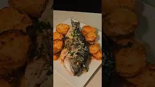 🐟 Oven-Baked Sea Bream with Spiced Potatoes | Quick & Healthy Mediterranean Recipe