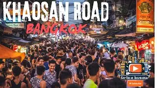 Khaosan Road - Bangkok's Legendary Backpacker Haven - Thailand