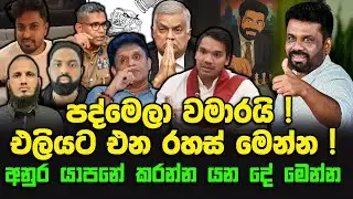 පද්මෙලා වමාරයි ! එලියට එන රහස් මෙන්න !  | අනුර යාපනේ කරන්න යන දේ මෙන්න  ?