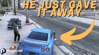 Chodie Gets A Free GTR? - #Nopixel #gta5 #RP