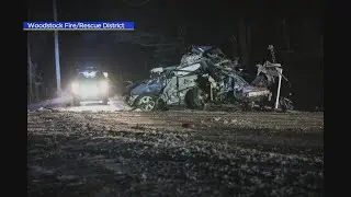 Metra train hits car stuck on tracks; no serious injuries reported