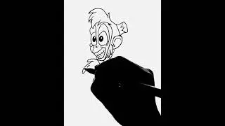 How to draw Abu from Disneys Aladdin - كيفية رسم أبو من ديزني علاء الدين