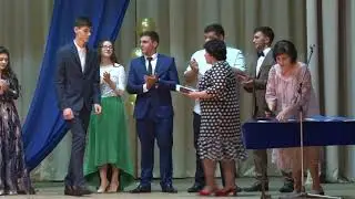 Вручение аттестатов выпускникам СОШ №1 гор.  Адыгейск  23 июня 2018 г.