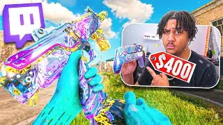 I Let My Twitch Chat Build Me a $400 CONTROLLER For Warzone 🤯