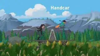 Phineas and Ferb - Handcar