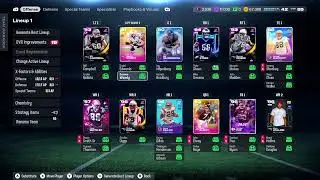 Madden 26-Season 5 95 overall Level 42 New England Patriots Superbowl promo Theme 60/12/28 amazing 