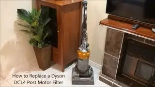 How to Replace a Dyson DC14 Post Motor Filter